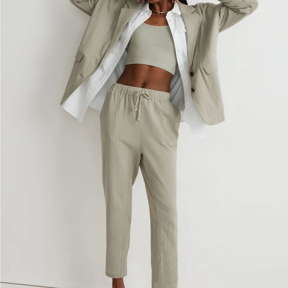 Madewell MWL Textured Waffle Straight Sweatpants Relaxed Fit
Lounge - Picture 2 of 7